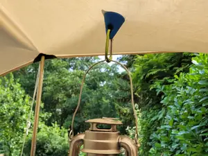Magnetic Hanger for tent, tarp etc.