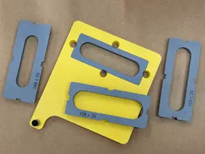 Vacuum-Clamped Handle Routing Jig