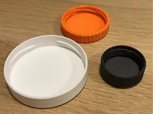 Parametric multi thread start bottle cap / jar lid