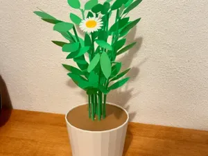 pianta finta personalizzabile
