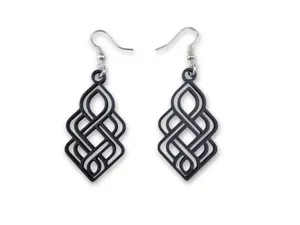 Celtic Knot Earrings – Geometric Jewelry