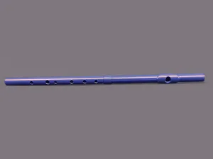 Hybrid Bansuri Inspired Keyless Transverse Flute