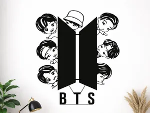 Art mural BTS BT21