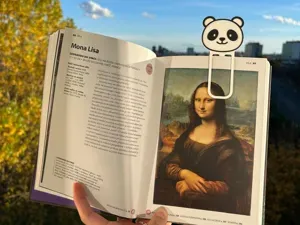 Panda Bookmark 3D Printed Clip for Books (NO AMS)