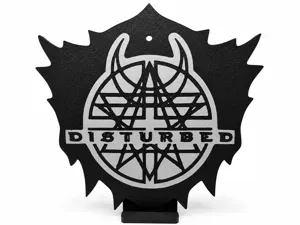 Disturbed Band Logo Plaque