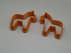 Horse Cutter | Simple Horse Shape for Cookie Clay