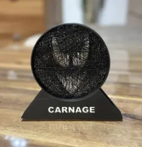 CARNAGE STRING-ART / MARVEL / COMICS / LIKE VENOM