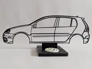 Volkswagen Golf MK5 silhouette