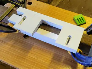 Adjustable Door Hinge Router Jig