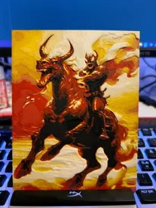 Venom riding a beast - Hueforge