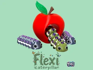 ARTICULATED FLEXI CATERPILLAR - WITH APPLE