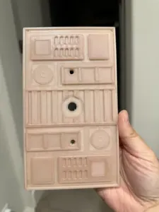 Galaxys Edge Coaxial wall plate