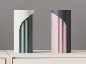 Modern Two Part Vase with interlocking design