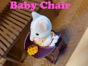 Baby chair Sylvanian families compatible