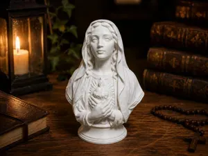 Sacred Heart of Mary Bust