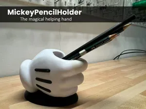 Magic Hand Mickey Mouse Pencil Holder