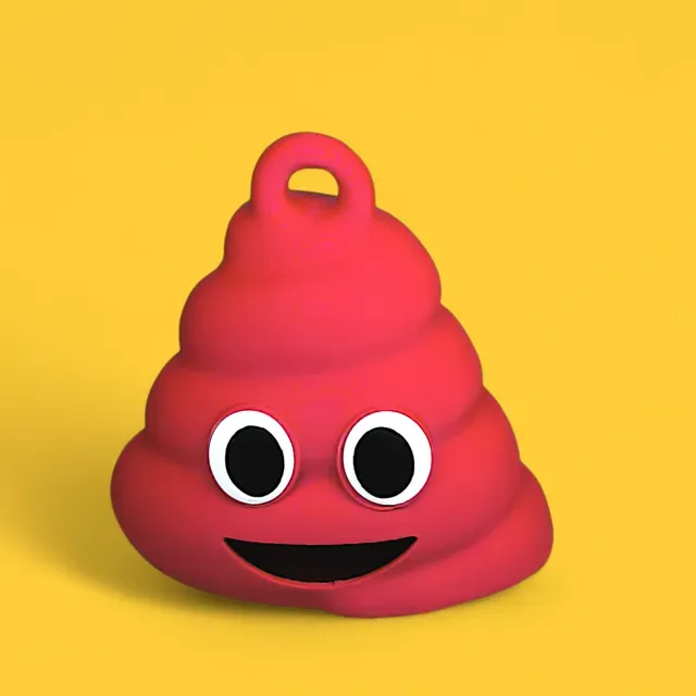 Poo Emoji Waste Bag Dispenser — Фото 4 из 5