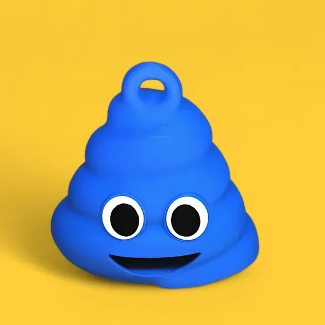 Poo Emoji Waste Bag Dispenser — Фото 3 из 5