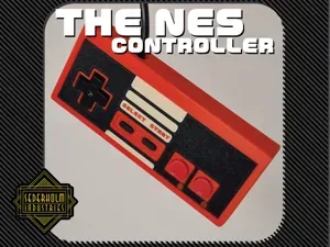NES Controller Shell with removable faceplate