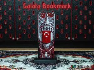 Galata Tower Bookmark - Hueforge