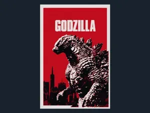 Godzilla (Movie Poster - HueForge)