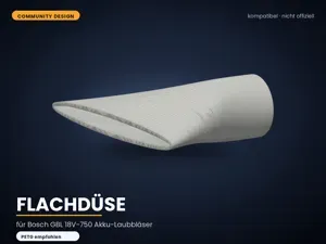 Flachdüse für Bosch GBL 18V-750