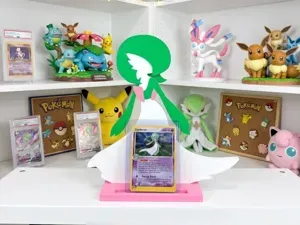 Gardevoir Pokemon card display stand