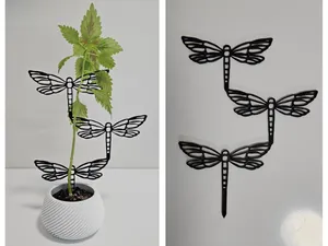 Support for plants. Plant Trellis. Dragonfly.