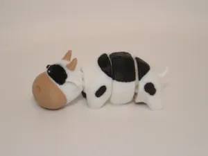 flexi print in place cow