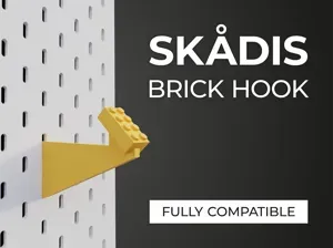 IKEA Skadis brick hook