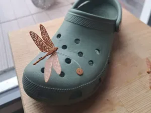 Bugoff dragonfly anti mosquito croc charm