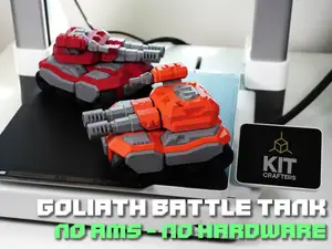 Goliath Battle Tank - Mega Model Kit