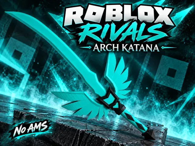 Arch Katana from Roblox Rivals