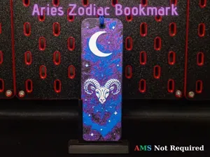 Aries Hueforge Bookmark - Zodiac
