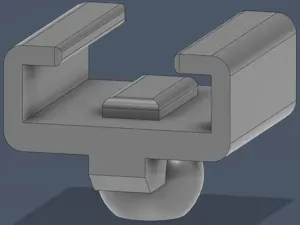 Headphone hinge part 