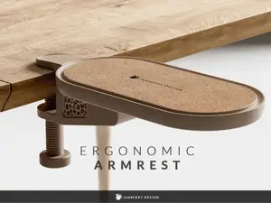 Ergonomic Armrest for Office Desk