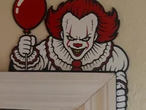 Pennywise – Halloween Door Topper