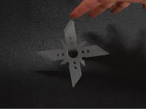 Strong Four Pointed Ninja Star