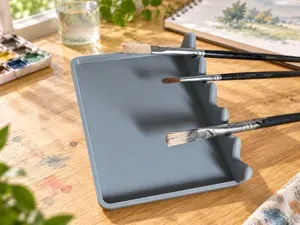 Brush Rest Tray | Painting Drip Catcher