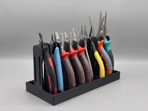 9‑Pliers Desk Rack Organizer fast print