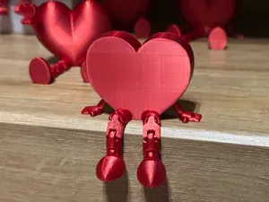 Articulated Heart v2 - Valentine's Day