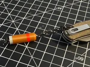 Cigar Bead Lanyard Charm – EDC Paracord Bead