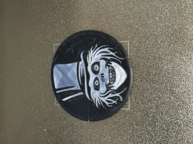 Glow in the Dark Round Hatbox Ghost Drink Coasters — Фото 8 из 10