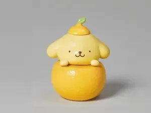 橙子布丁狗-三丽鸥水果夹心摆件可爱萌物潮玩手办盲盒公仔女童涂色