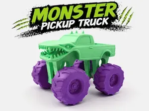 Monster Truck T-Rex Style