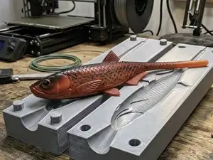 Vertical Series: BLEAK SLUG TAIL MOLD 12cm