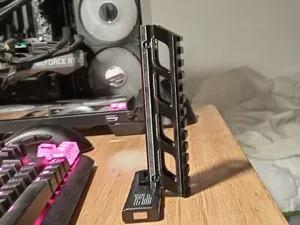 Picatinny riser extended for red dot/magnifier