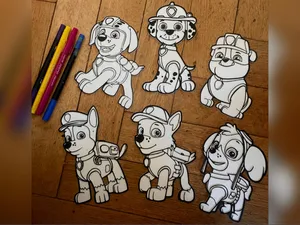 Paw Patrol Ausmalbild