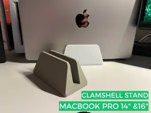 MacBook Pro 14 & 16-inch Clamshell vertical Stand 