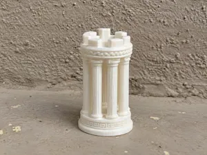 Temple – Gods of Olympus Rook Chess Piece